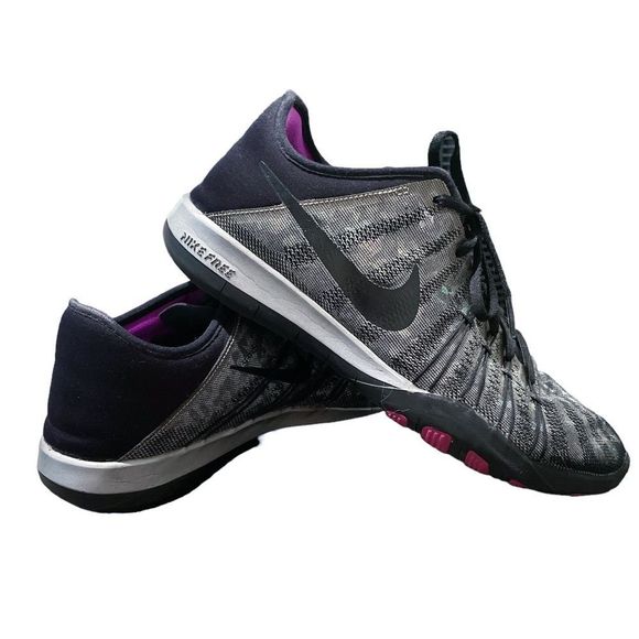 Nike Free TR 6 Training Shoes - Metallic Silver/Violet - Picture 4 of 8